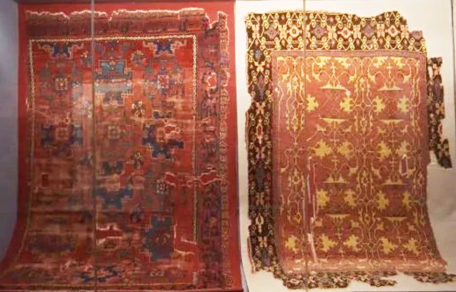Фрагмент экспозиции Музея ковров в Турции