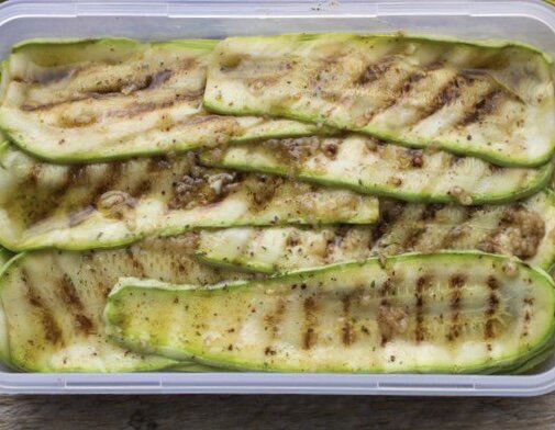 Кабачки гриль