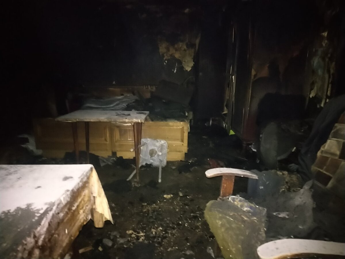    В Оренбурге на пожаре в жилом доме погиб 74-летний пенсионер Андрей Севостьянов