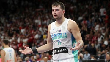 Словения складывает чемпионские полномочия. Дончич покидает Евробаскет вслед за Йокичем и Адетокунбо  📷
