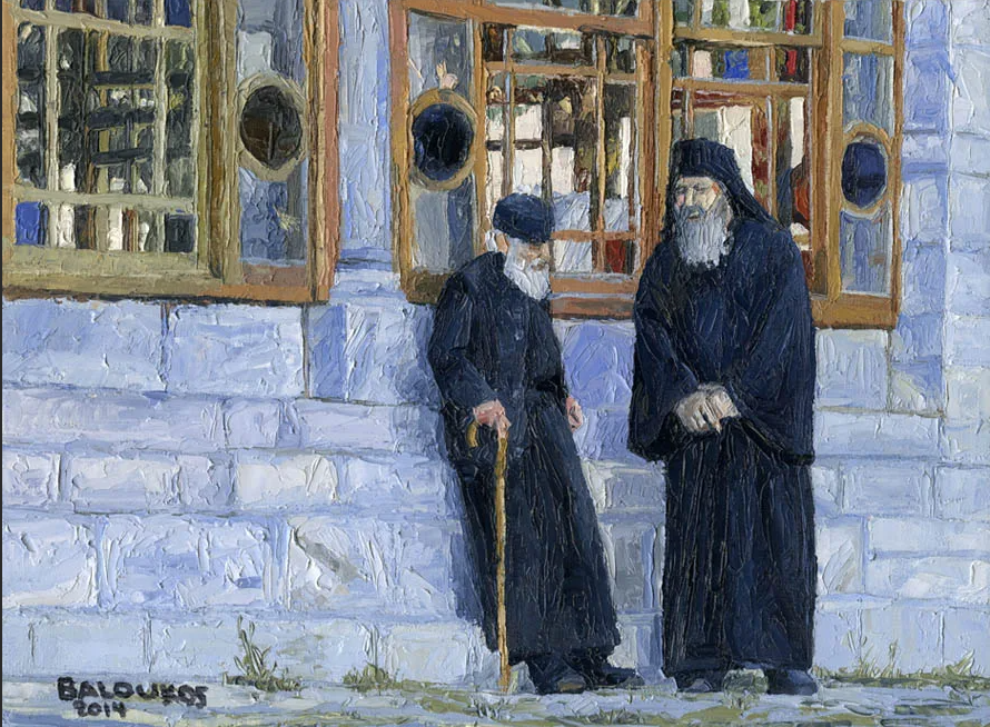 Христос Балукос. Афонские монахи. 2014. Читайте и слушайте книги преподобного Паисия Святогорца (1924-1994). Ссылки внизу