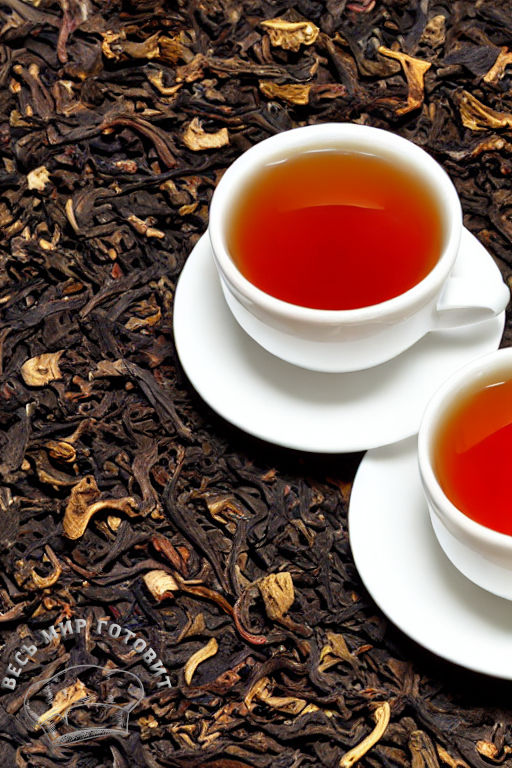 Черный чай пуэр.
