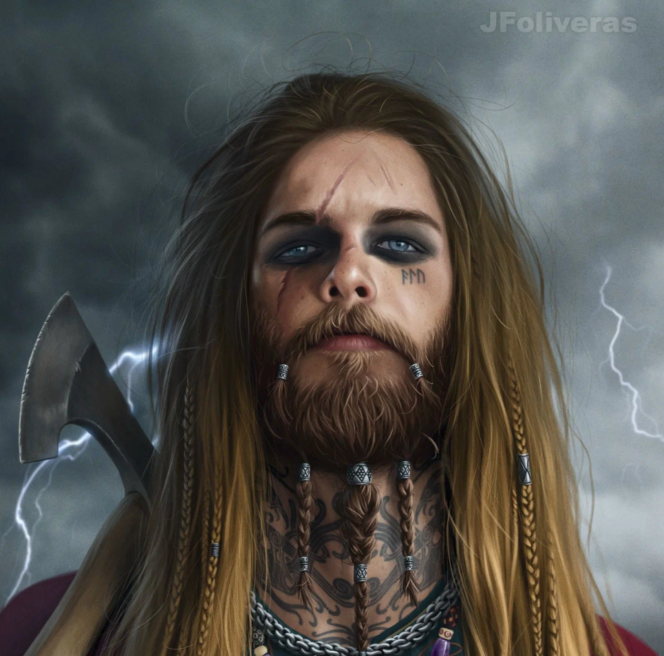 Харальд I / © Joan Francesc Oliveras Pallerols / jfoliveras.artstation.com 