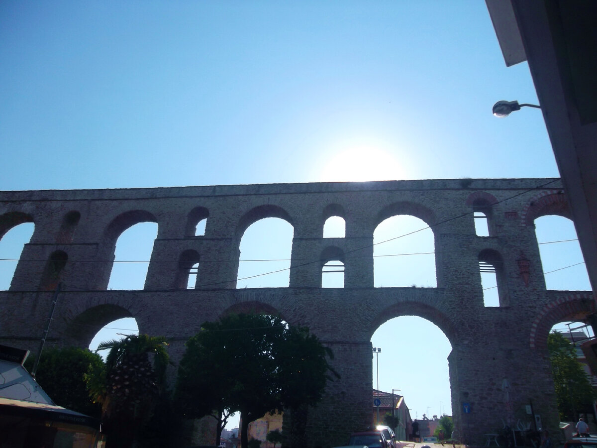 Кавала. Акведук. Фото автора