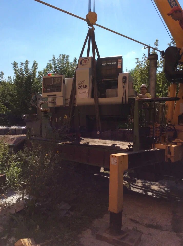 Такелаж металлообрабатывающего оборудования, обрабатывающих центров в Томске