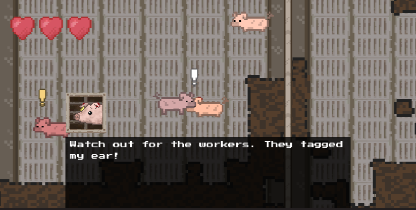 Остерегайся рабочих. Они вставили бирку мне в ухо!