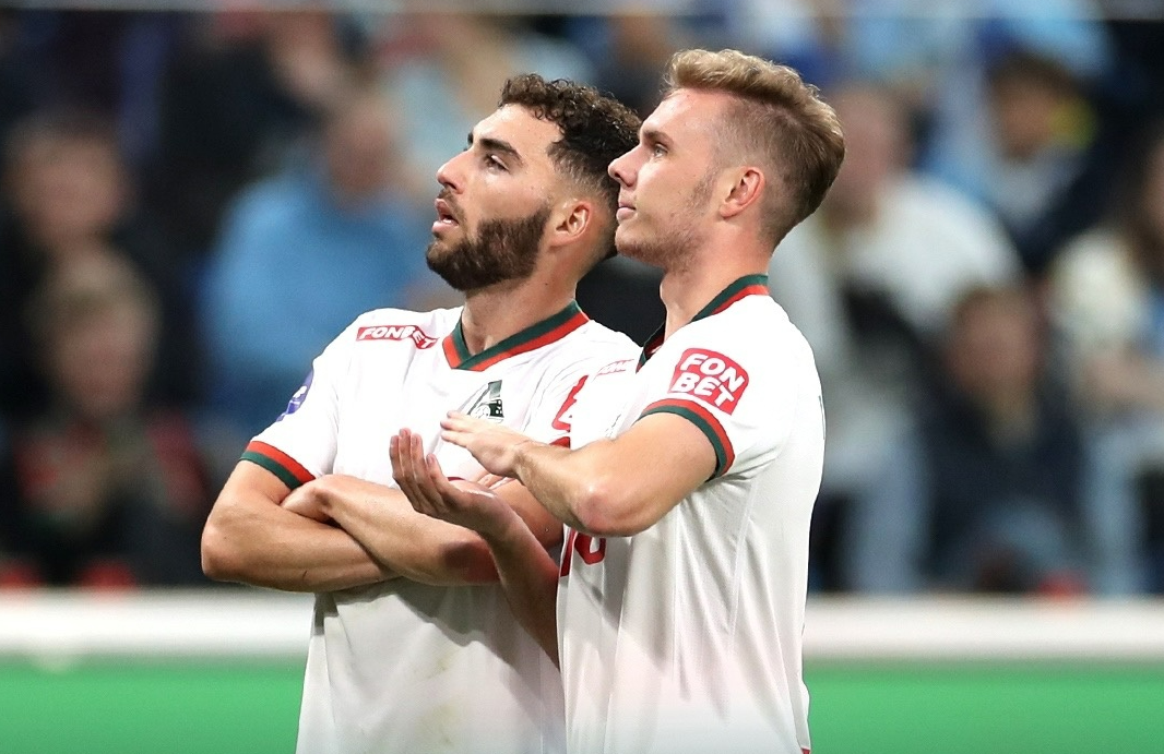 Максим Глушенков и Наир Тикнизян забили "Зениту" по голу. Фото: ФК "Локомотив"