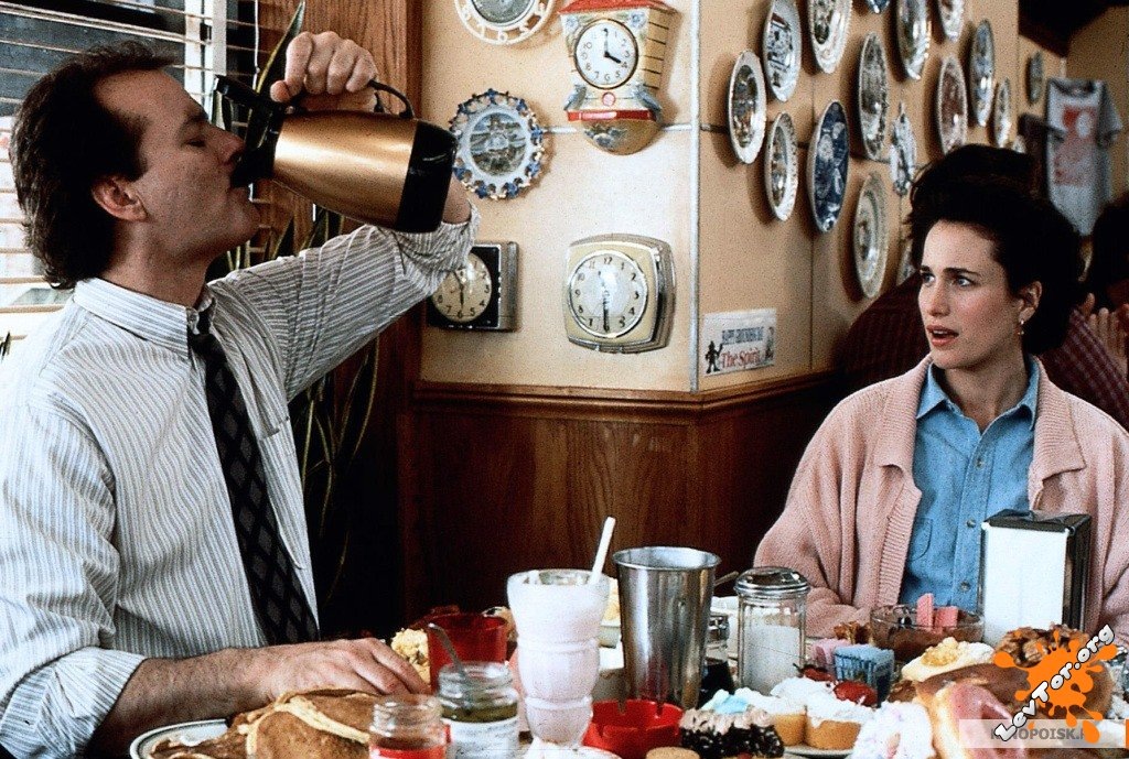 кадр из фильма "День сурка"