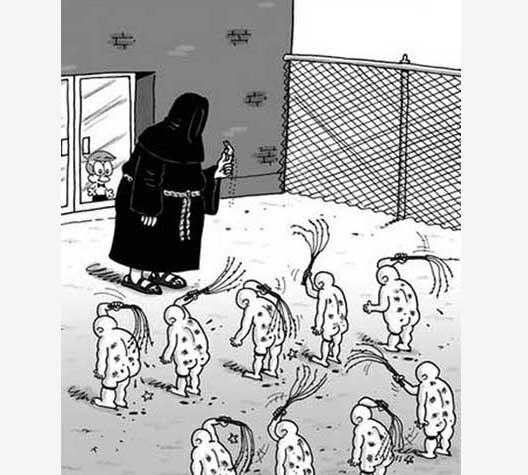 Карикатура на Опус Деи