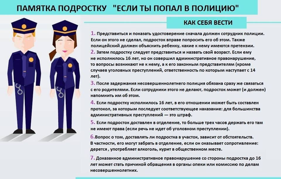 Если тебя задержала полиция презентация