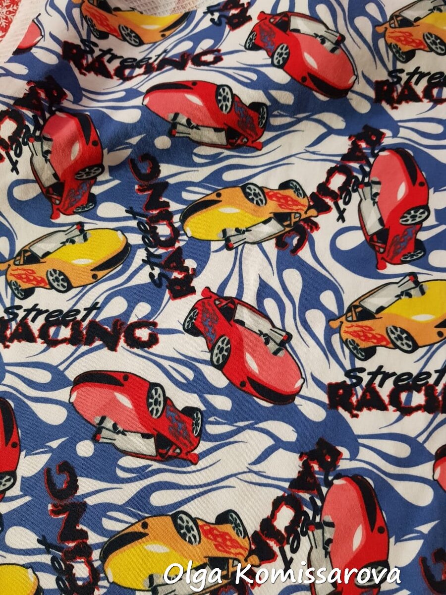 Интерлок для пижамы мальчики