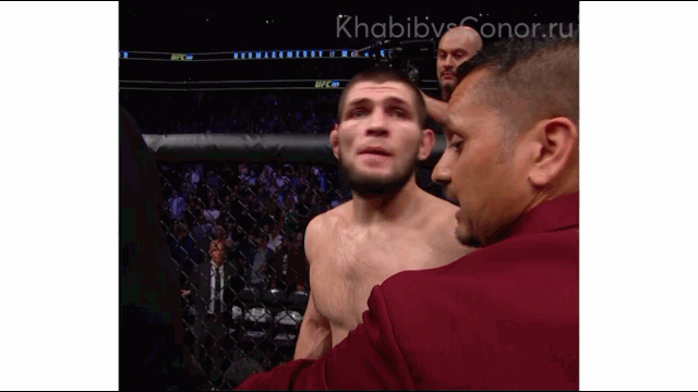 Хабиб спрашивает: «Where is my belt?» («Где мой пояс?»)