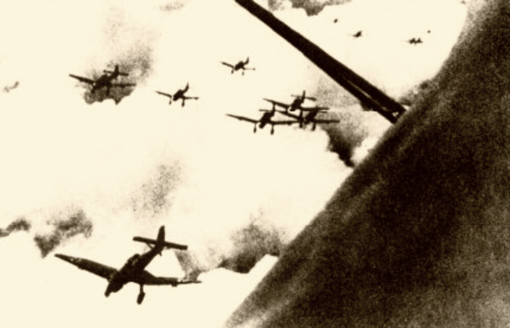 Ju-87B/R из StG2 «Иммельман» на пути к Кронштадту, 23 сентября 1941 г.