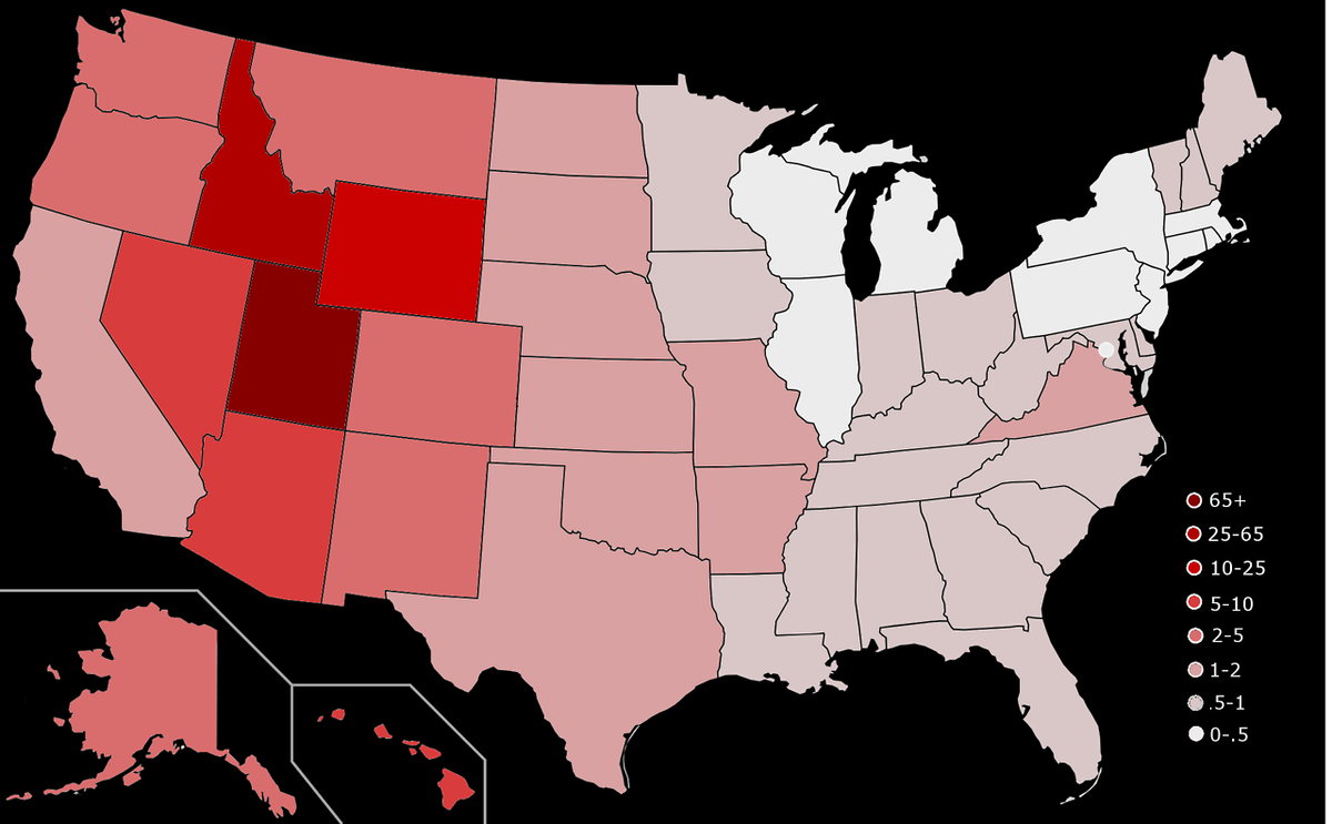 Штат Юта мормоны. Мормоны в США карта. Флаг мормонов. Мормоны по Штатам карта.