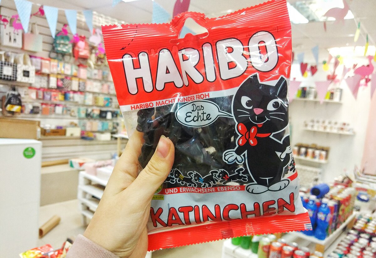 Харибо лакричные улитки
