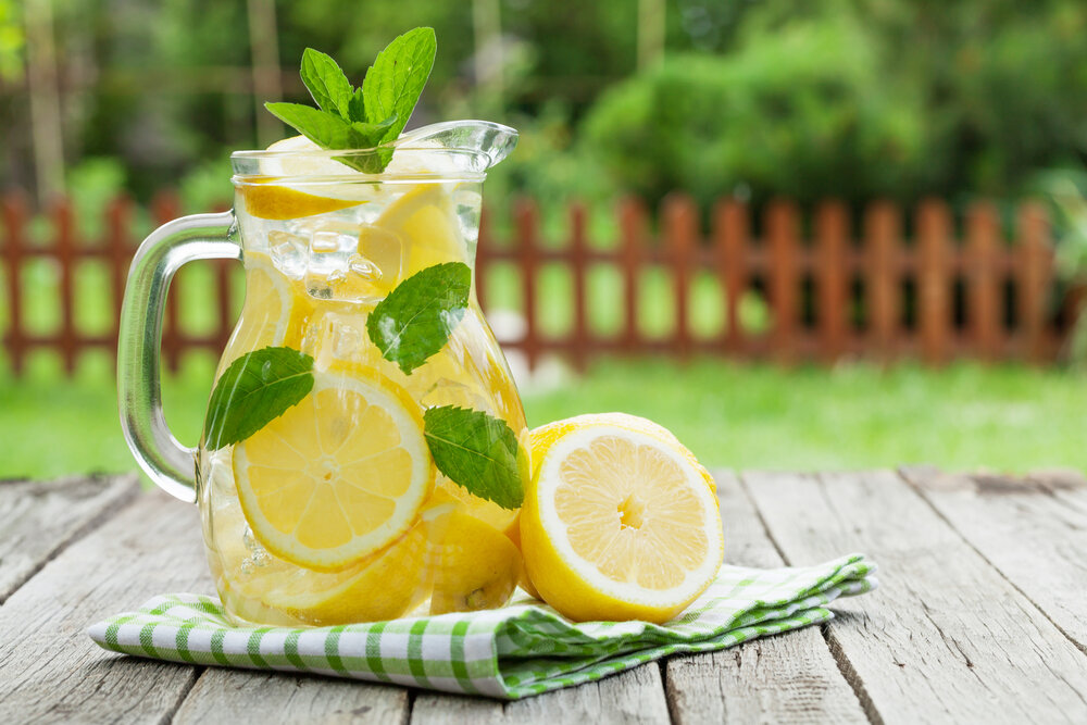 Домашний лимонад из лимона