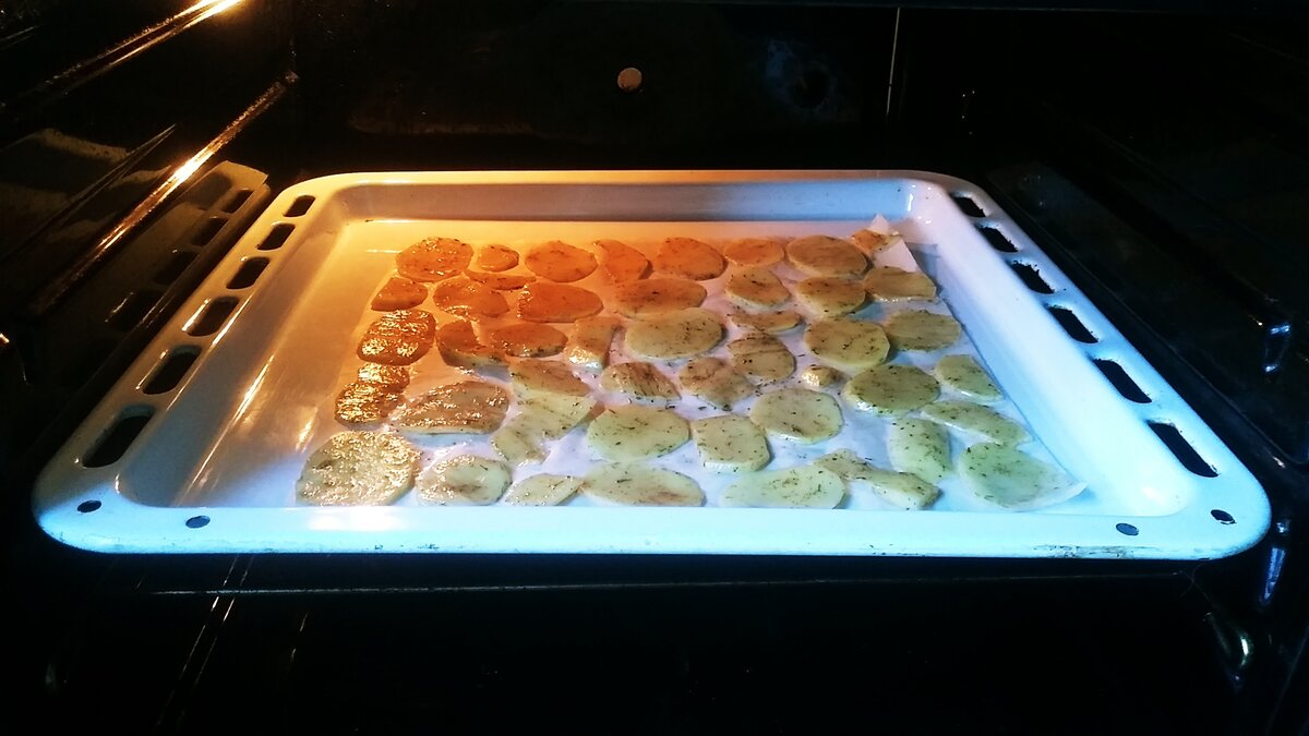 Чипсы в духовке - проверка рецепта