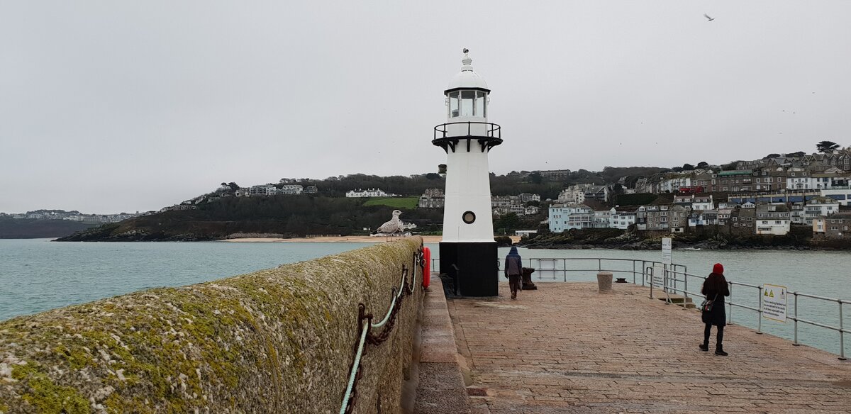 St Yves, типичный прибрежный городок Британии
