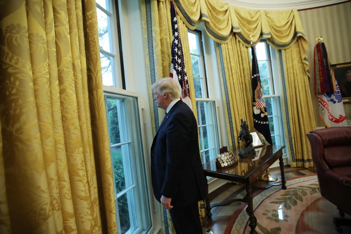 В белом доме с трампом обсуждали бизнес планы