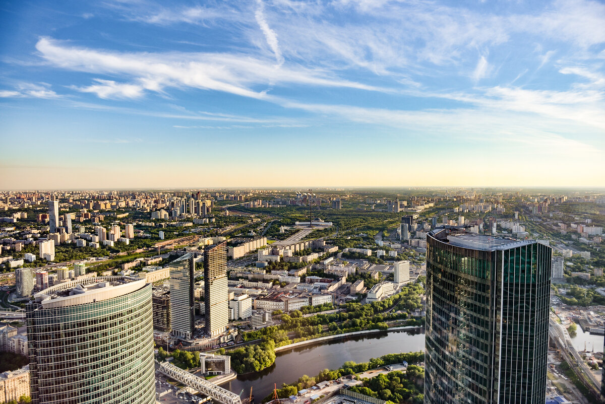 Вид из москва сити фото