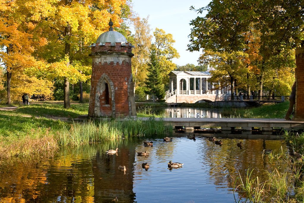 Парк в пушкине фото