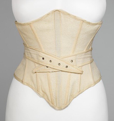 Корсет от пляжного/купального костюма - США, ок. 1902. Из коллекции музея Метрополитан (Нью-Йорк)