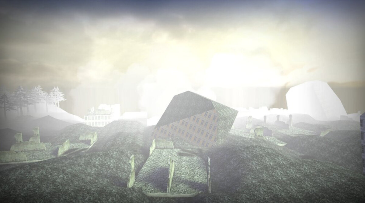 Руины города 