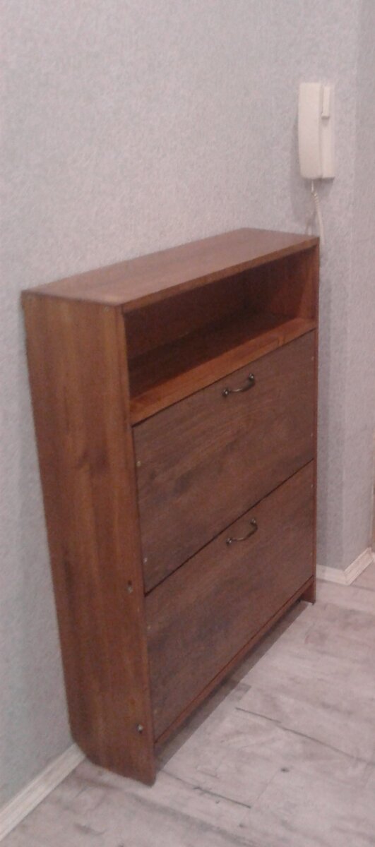 вот так выглядит в интерьере готовая вещь