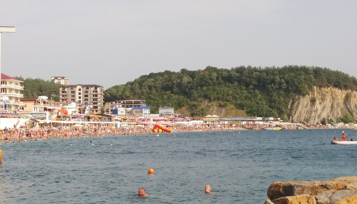 Побережье Чёрного моря, август 2019