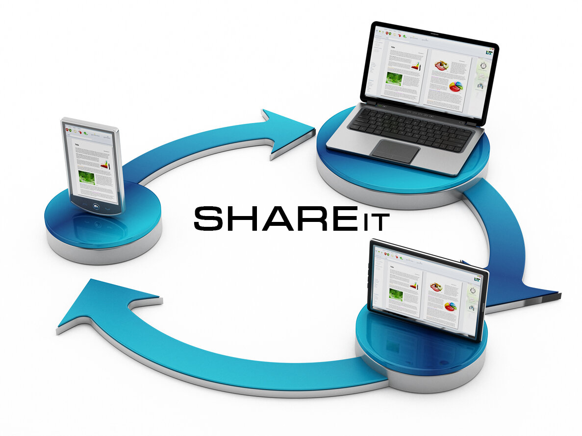 Беспроводной обмен файлами между iOS, ANDROID и PC