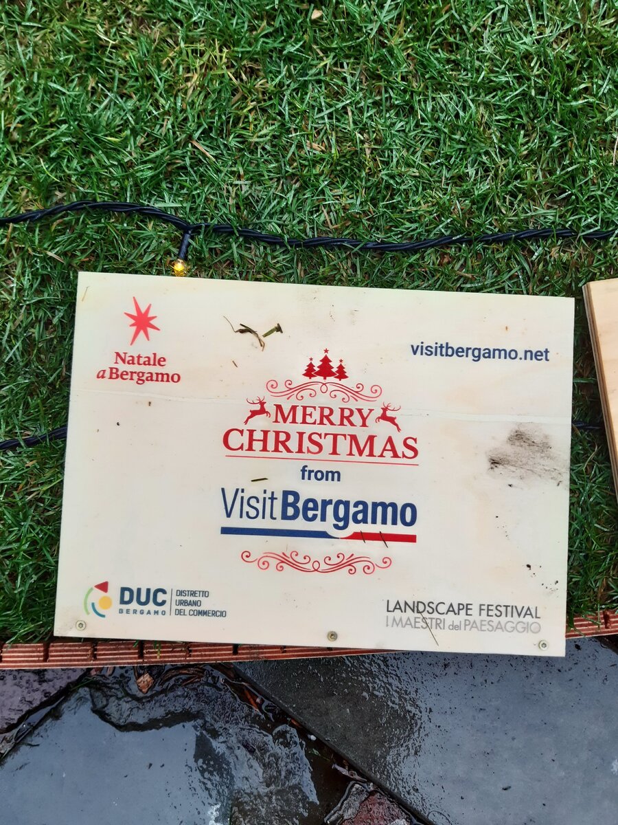 Christmas Greetings from Bergamo! Собственные фотографии 