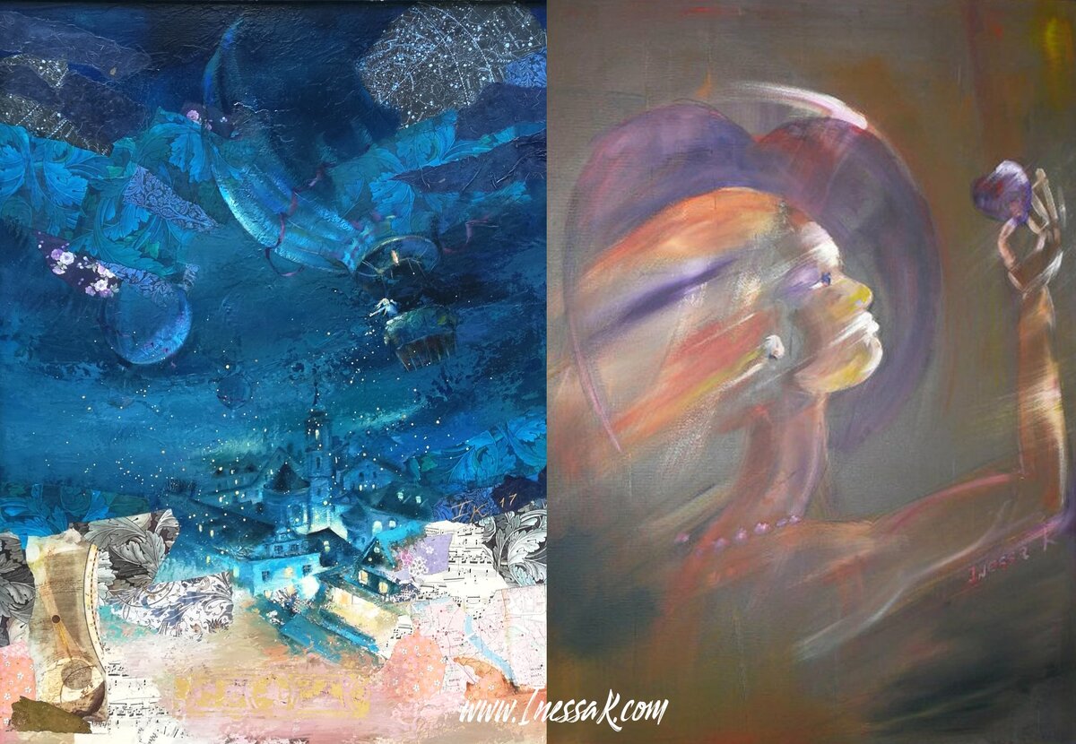 Inessa Kalabekova  2018                                                     Inessa Kalabekova  2010