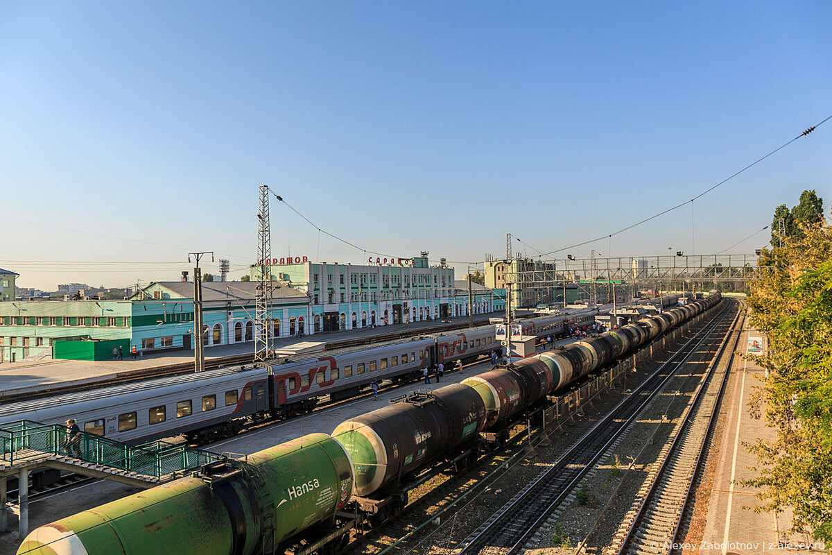 вокзал в саратове