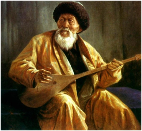 Народный сказитель Джамбул