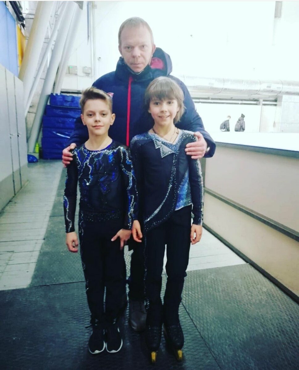 Сергей Дудаков с Арсением Федотовым и Николаем Колесниковым