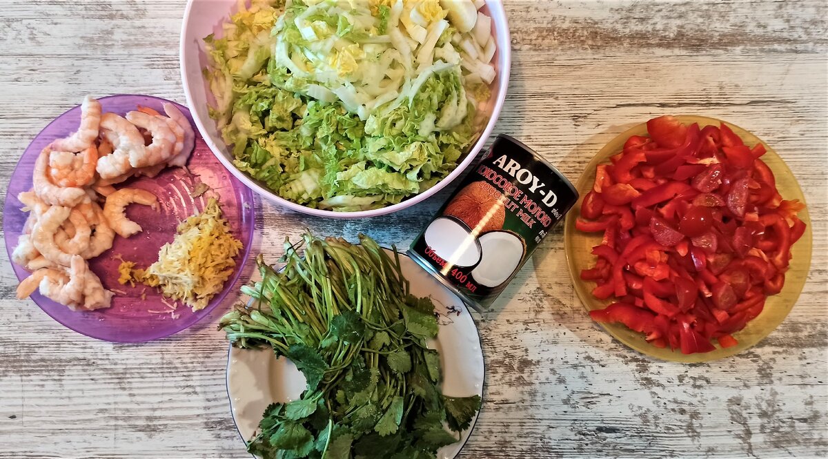 Ингредиенты супа