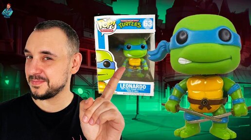 РАСПАКОВКА LEONARDO FUNKO POP! TELEVISION! РЕДКАЯ ФИГУРКА ЛЕО ИЗ TMNT! ТОП РОБ И ЧЕРЕПАШКИ-НИНДЗЯ!