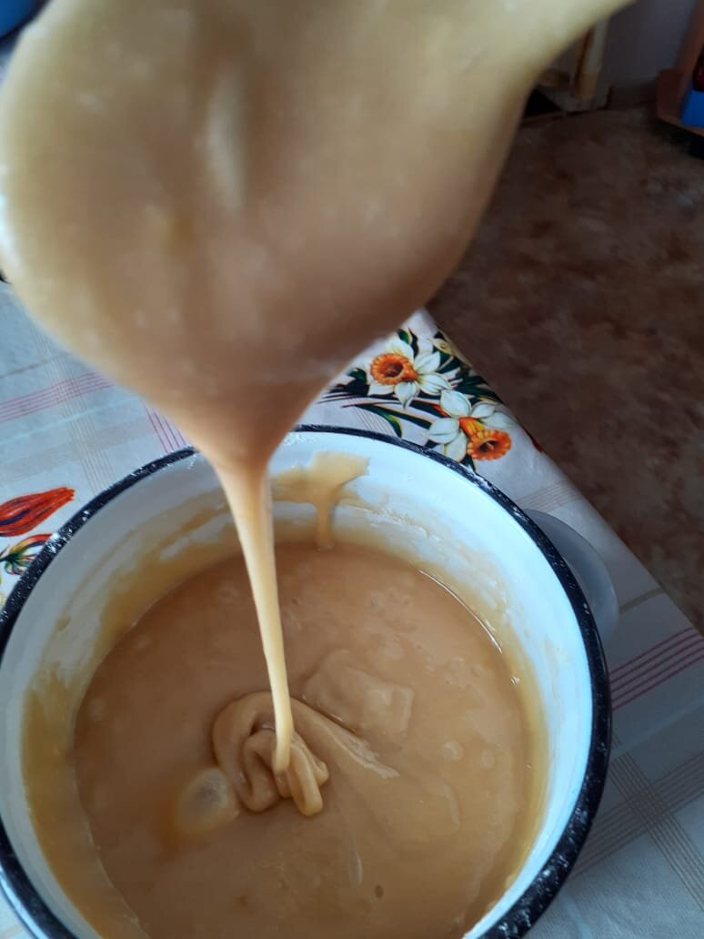 После водяной бани