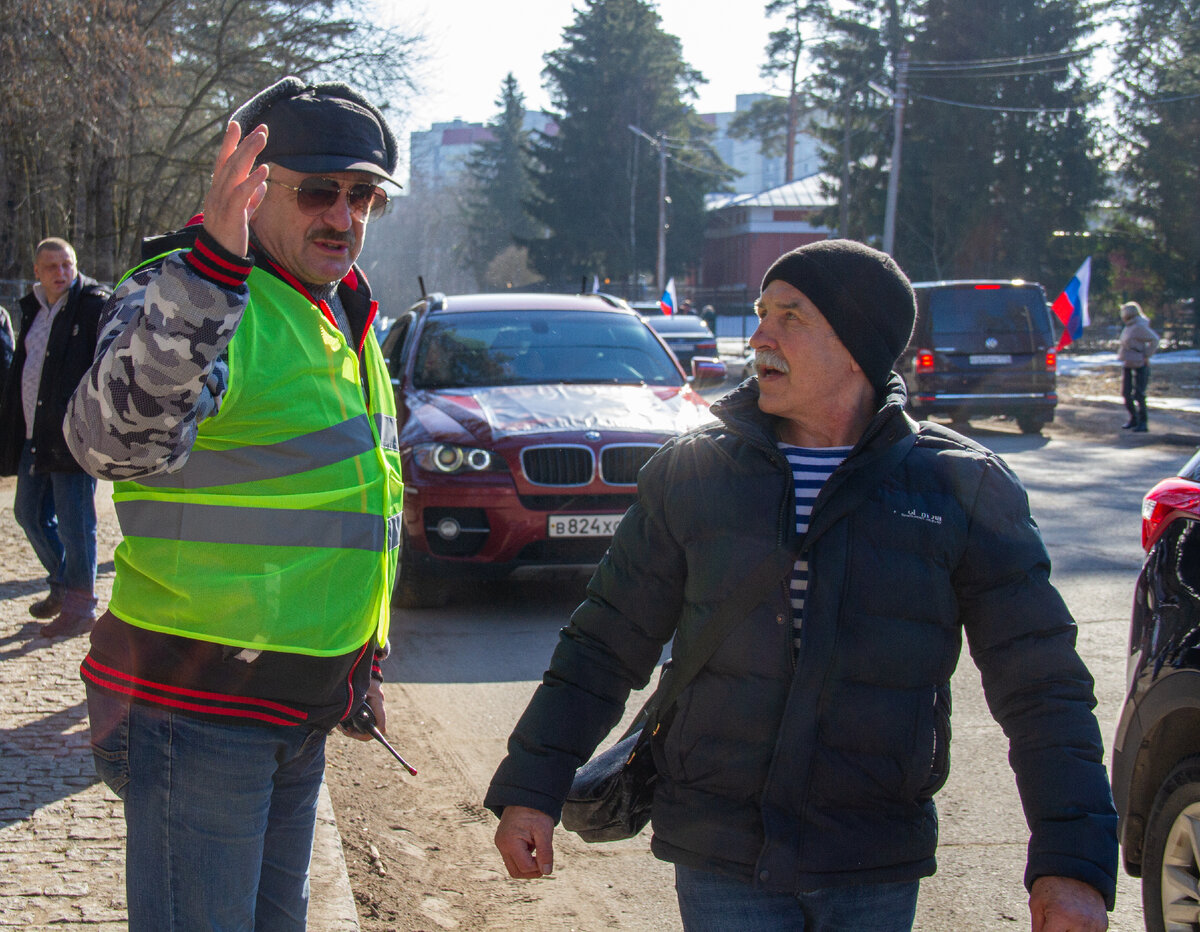 Акция АВТОПРОБЕГ "ZA НАШИХ" Кингисепп - Ивангород