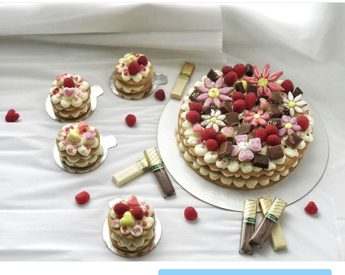 Мой первый торт на курсах