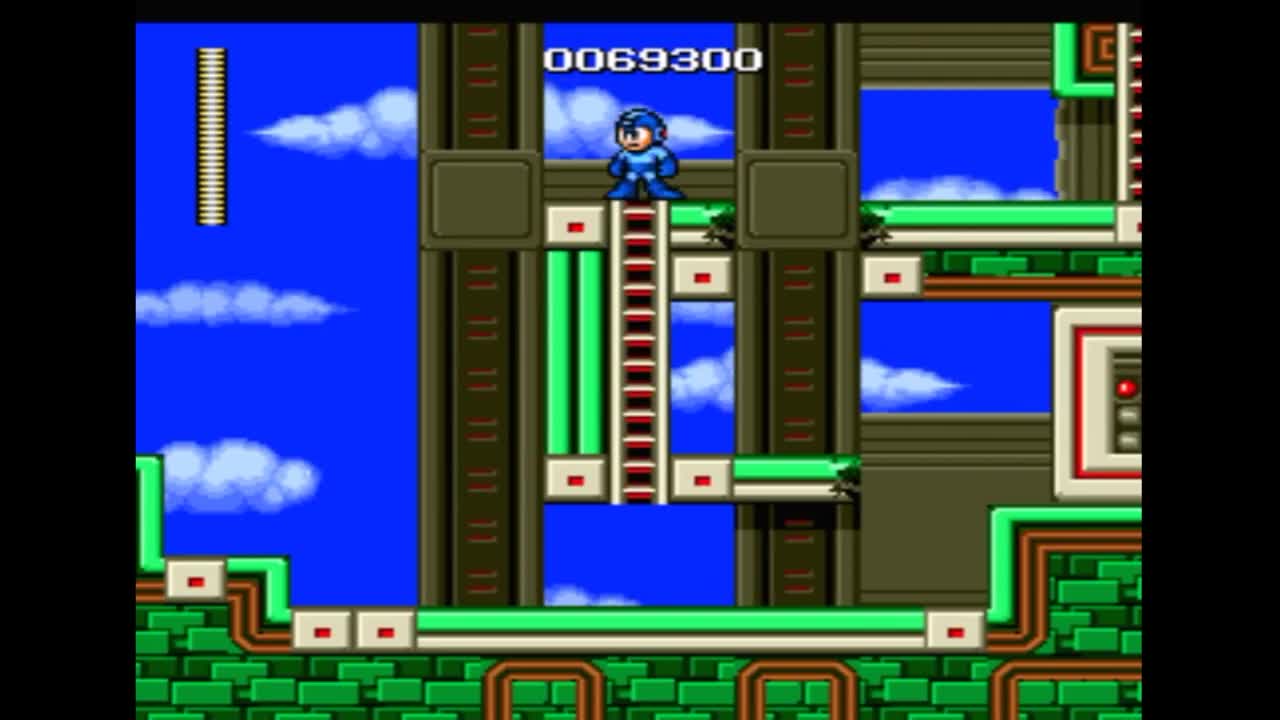 Sega Mega Drive 2 (Smd) 16-bit MegaMan (RockMan) 1 part stage Cutman