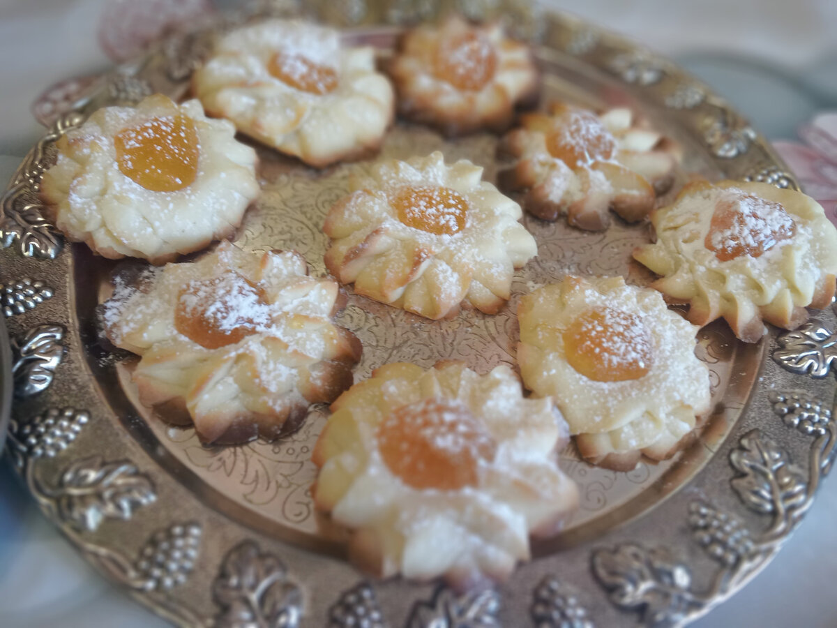 Печенье курабье без яиц