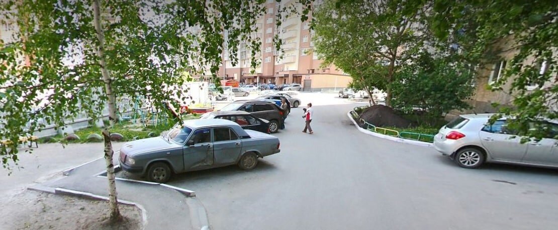 Двор, в котором произошло убийство // Яндекс.Карты