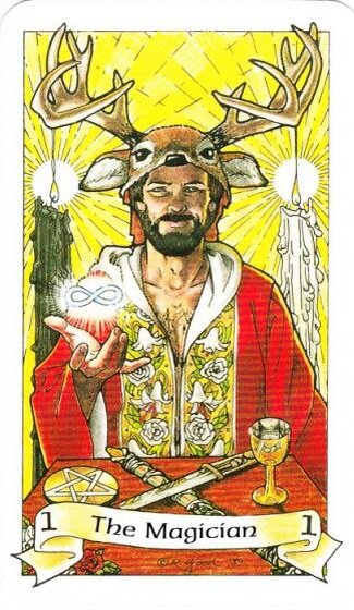 Старший Аркан I Маг, The Robin Wood Tarot