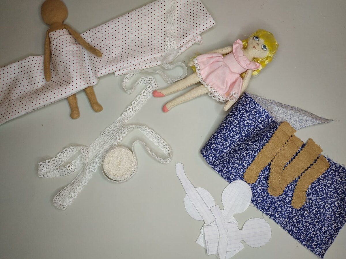 Мои экперименты с выкройкой для следующего по сложности мастер-класса для новичков. Фото из архива автора.