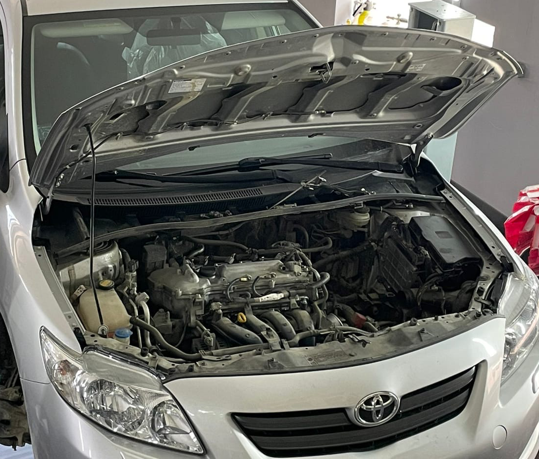 Тойота в работе, личный архив