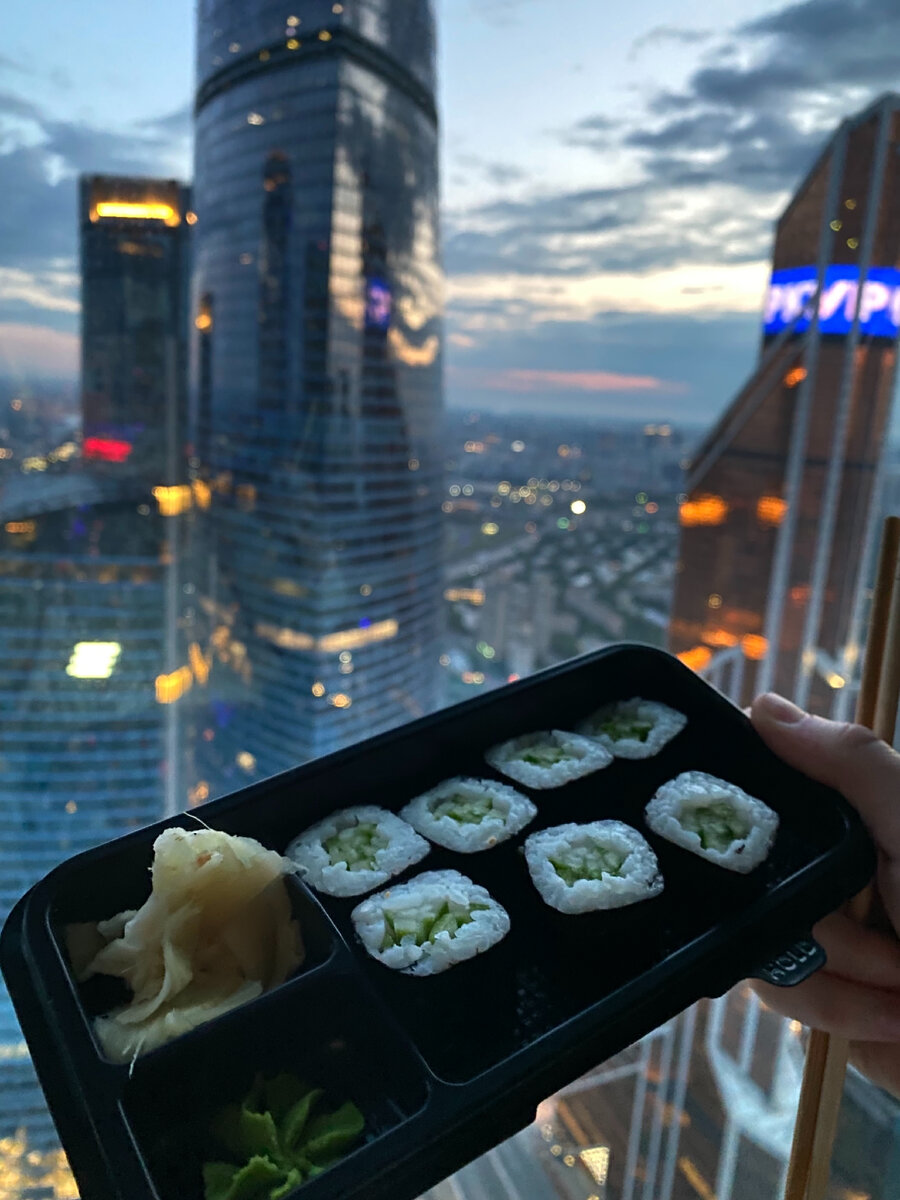 Роллы с огурцом