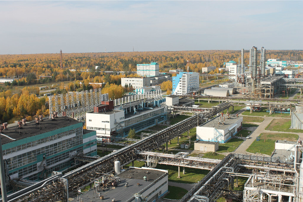 Комбинат. Современное фото.