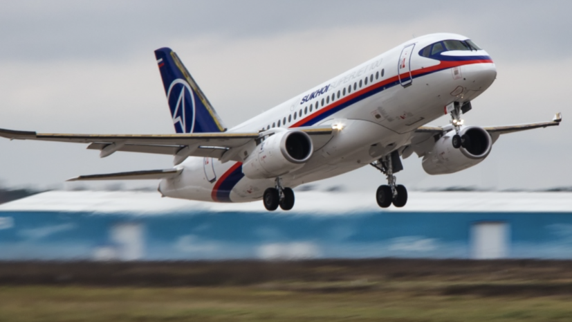     Российский самолёт Sukhoi Superjet  «Гражданские самолеты Сухого»