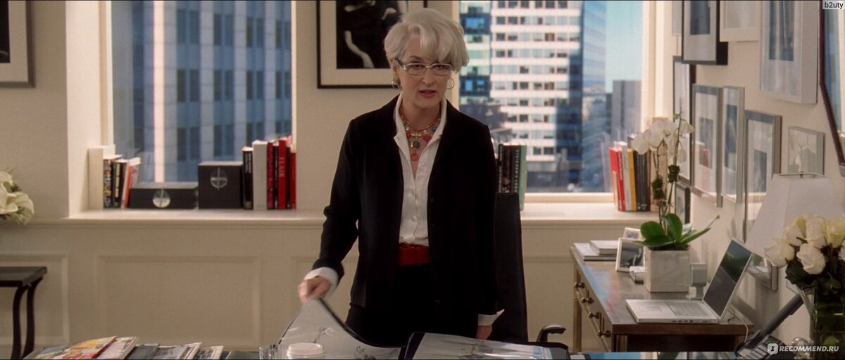 Образ Миранды из фильма «Дьявол носит Prada»